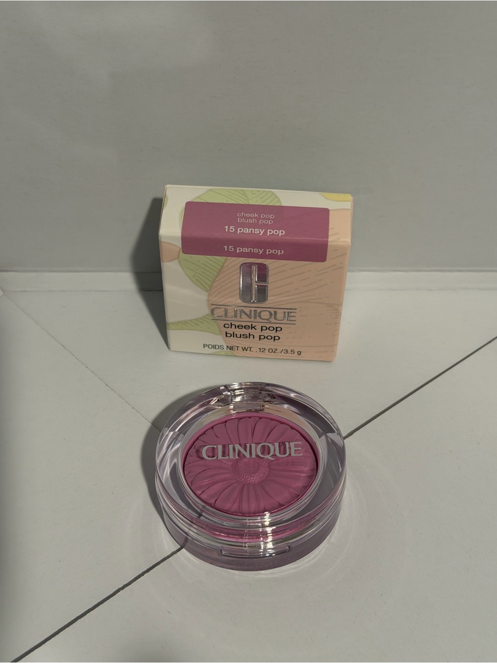 Clinique Cheek Pop Blush Pop - 15 Pansy Pop - .12oz/3.5g NIB